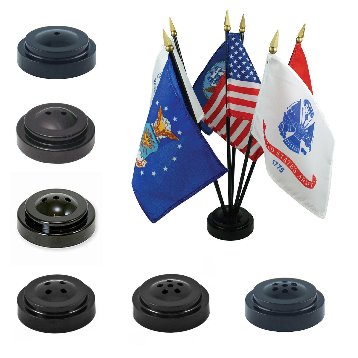 Table Bases for 4" x 6" Stick Flags-Accessories-Fly Me Flag