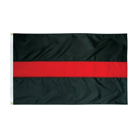 Thin Red Line Flags to support firefighters 