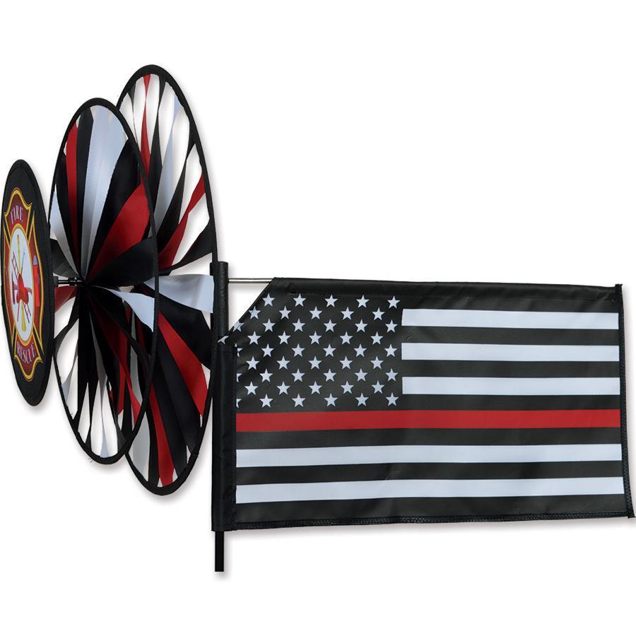 Thin Red Line USA Ground Spinner for firefighters