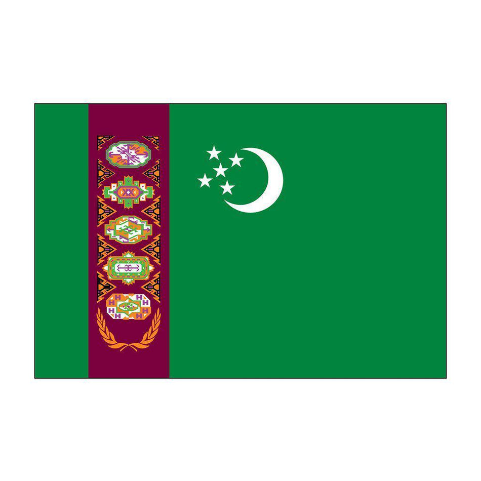 Buy outdoor Turkmenistan flags
