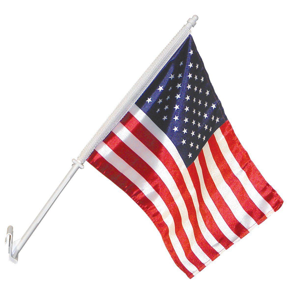 U.S. Car Flags are made tough to withstand highway speeds.