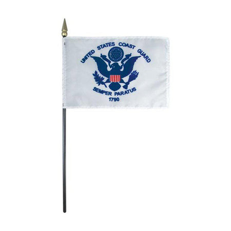 U.S. Coast Guard stick flags are available in 3 sizes