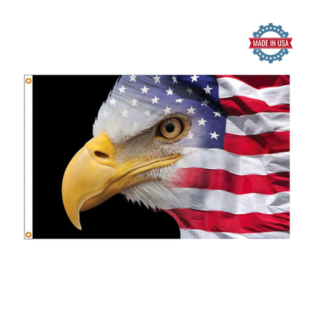 U.S. Flag Eagle 3' x 5' boutique flag