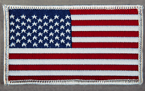 US Left Hand Embroidered Patch