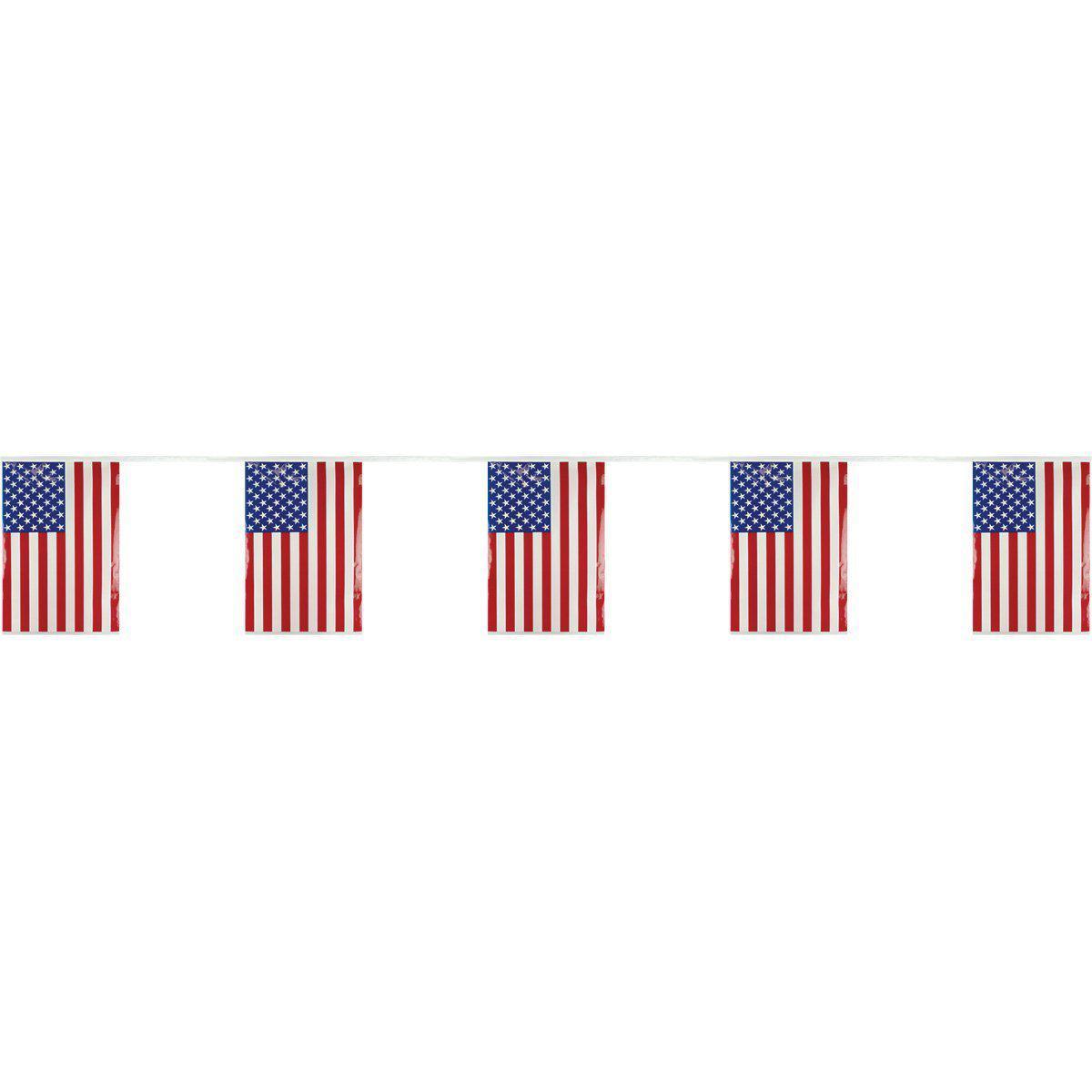 U.S. Flag Pennant Strings from Fly Me Flag