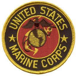 Marine Corps Embroidered Patch
