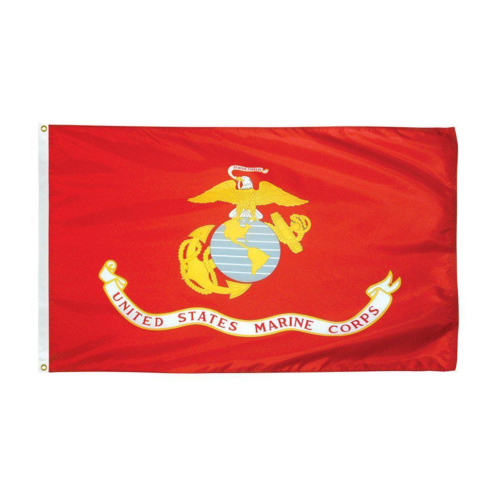 U.S. Marine Corps flags are available in various sizes.