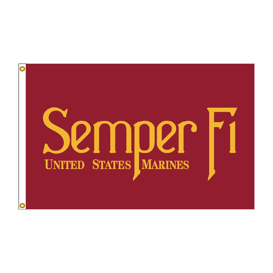 Semper Fi Marine Corps 3' x 5' Flag