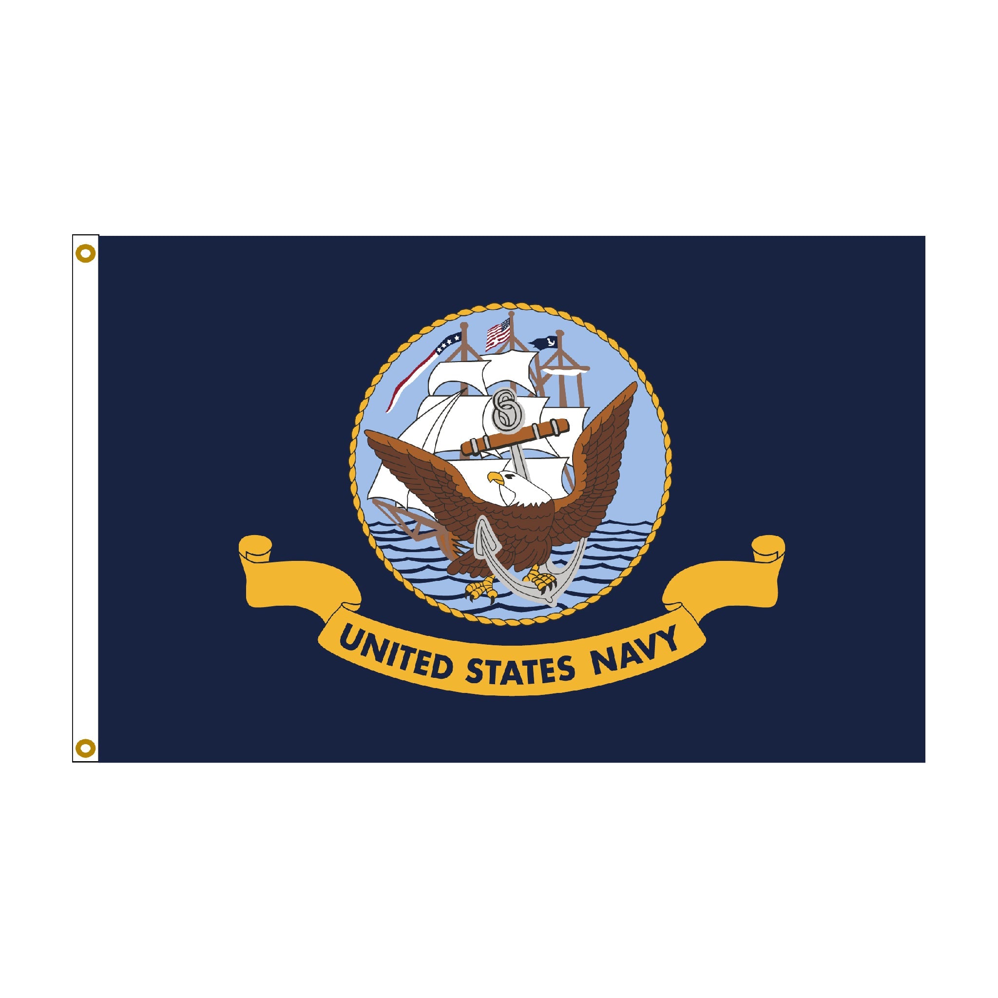 U.S. Navy Flags (Polyester) - various sizes-Flag-Fly Me Flag