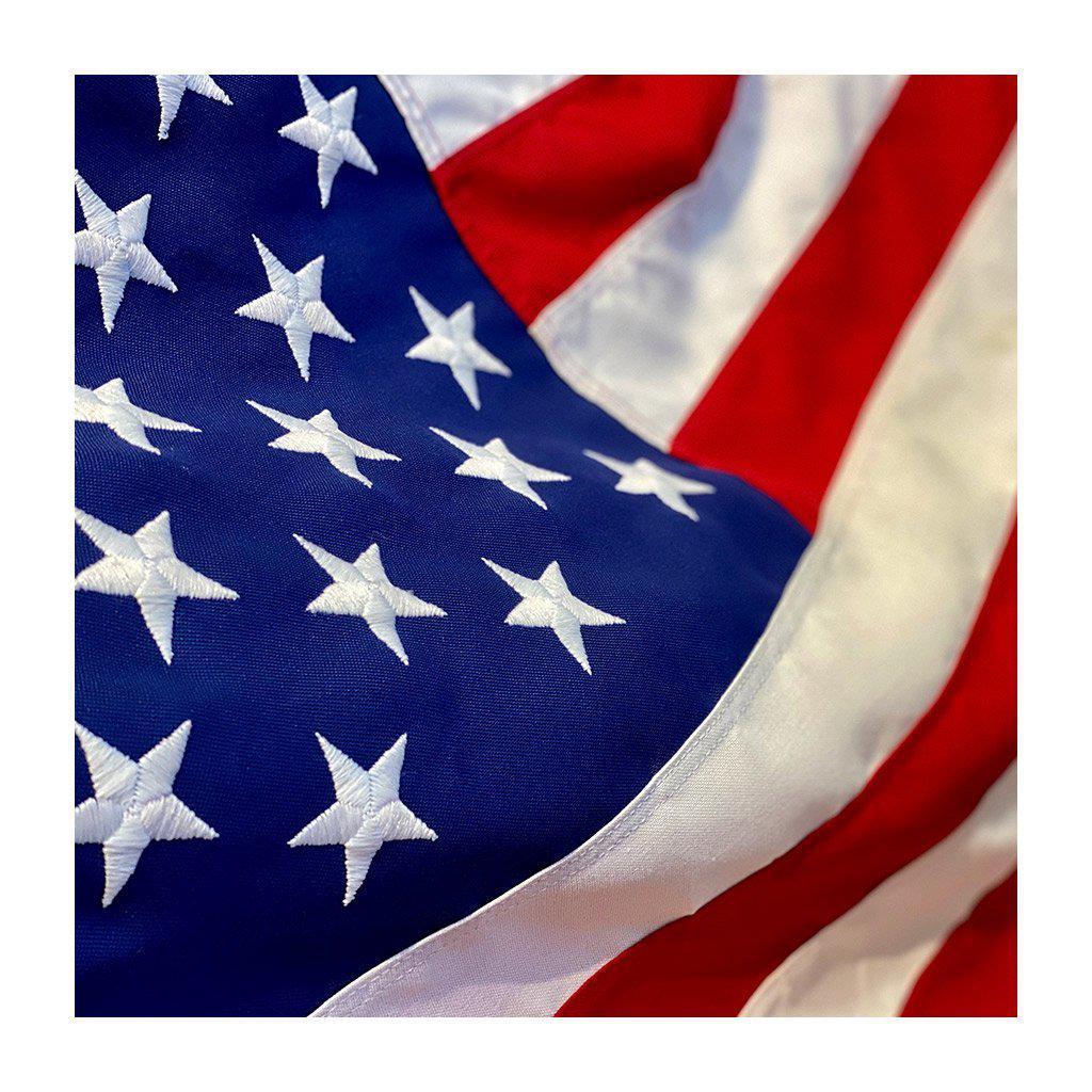 U.S. American Flag, Polyester fabric for all-weather outdoor use