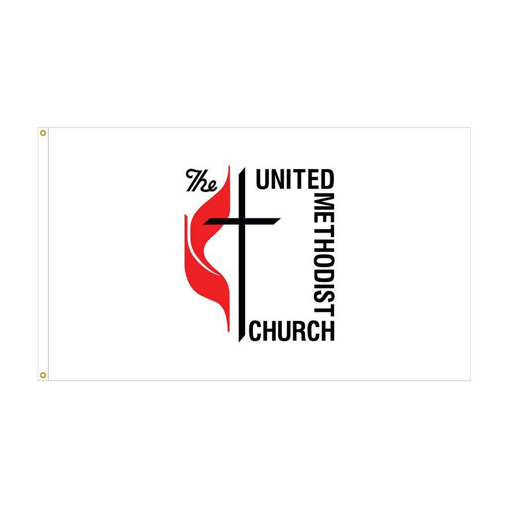 United Methodist Church Flags for outdoors