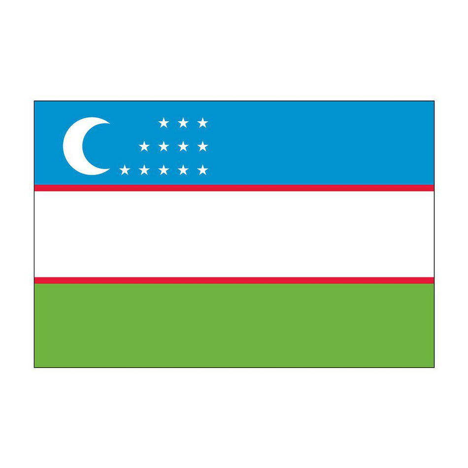 Buy outdoor Uzbekistan flags