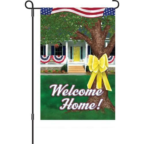 Welcome Home Service Garden Flag-Garden Flag-Fly Me Flag