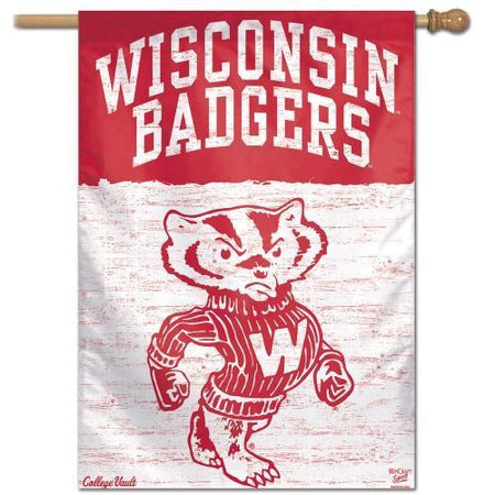 Wisconsin Badgers College Vault House Banner-House Banner-Fly Me Flag