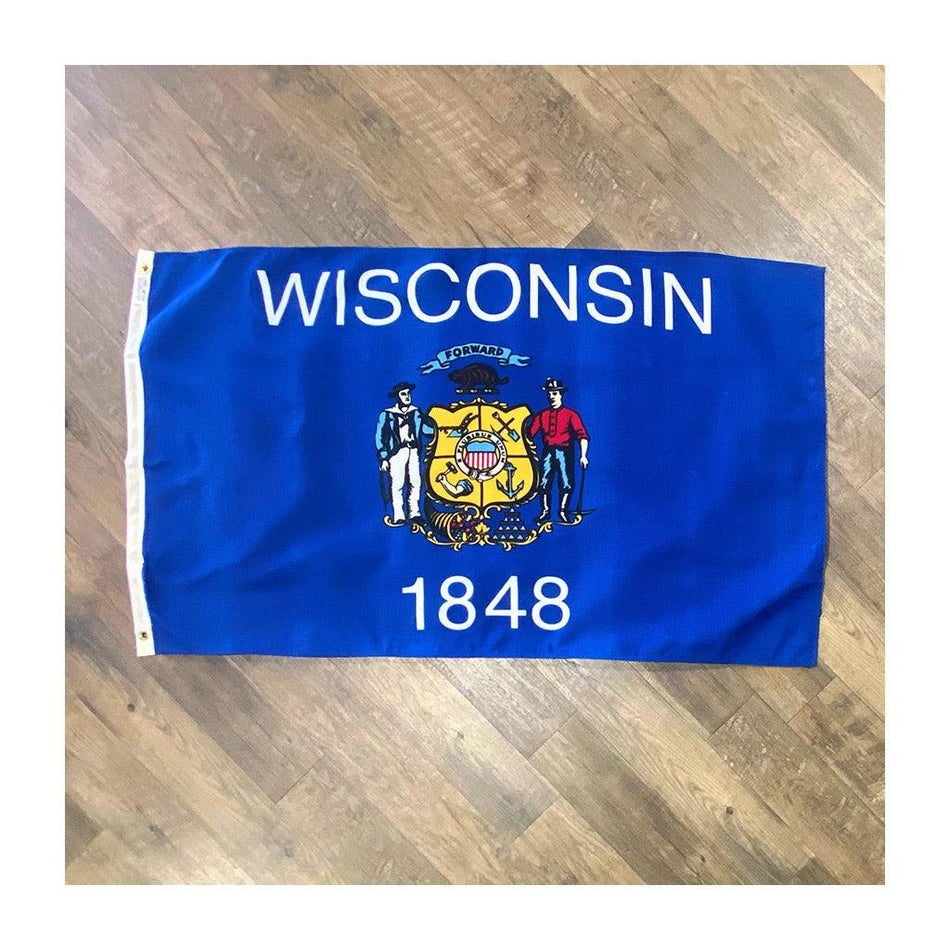 Wisconsin Flags | Durable State Flags | Fly Me Flag
