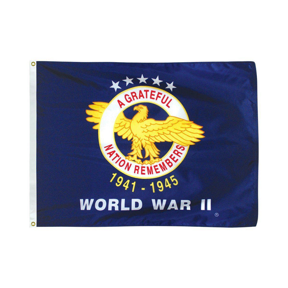 World War II Commemorative 3' x 4' Flag
